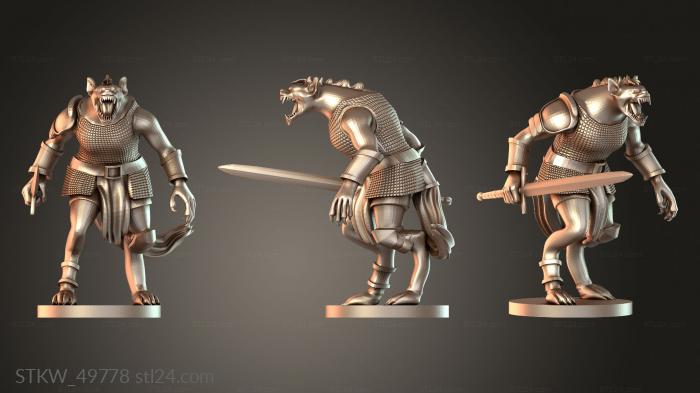 Fighters Other Gnoll Female Fighter