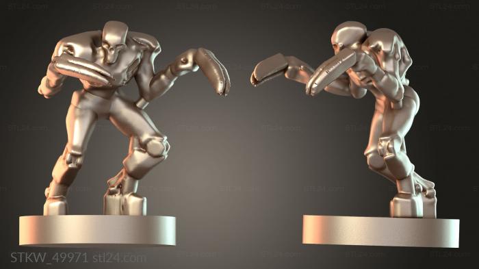 Military figurines (FLAYED Ones EPIC ONE, STKW_49971) 3D models for cnc