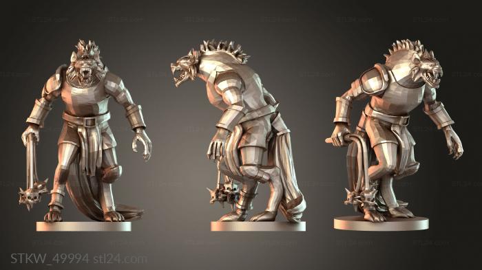 Military figurines (Flind, STKW_49994) 3D models for cnc