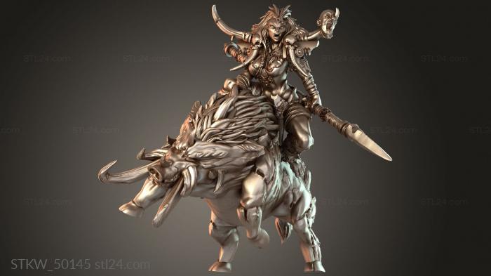 Formorian Mounted battle B