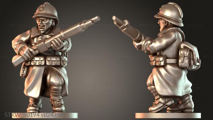 France ARMY RIFLEMAN Brave