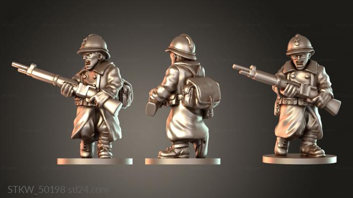 France ARMY RIFLEMAN Gallant