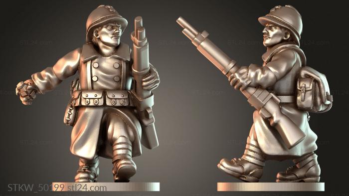 France ARMY RIFLEMAN Hardy