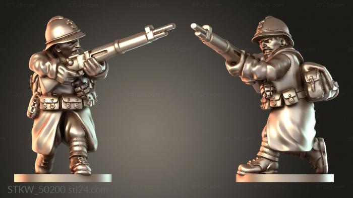 France ARMY RIFLEMAN Intelligent