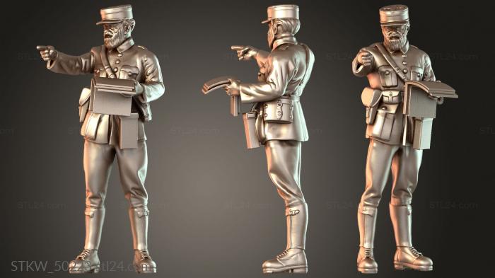 French Officer Brave