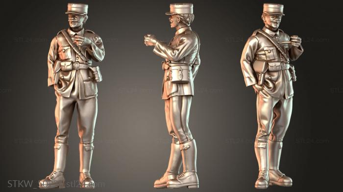 French Officer Diligent