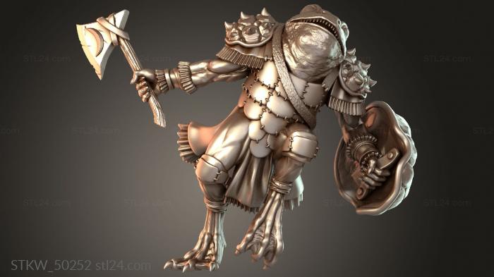 Frogrog Warrior Bulliwug Bold