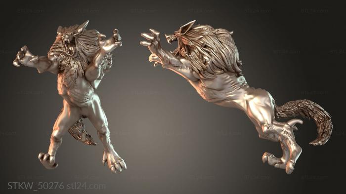 Frost Wolf Terrifying