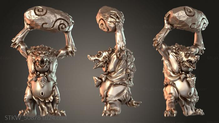 Gnome Army Badger Troll Rugged