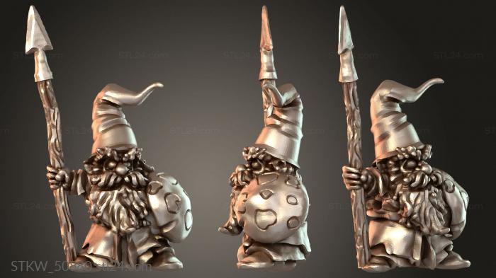 Gnome Army Spearman Proud