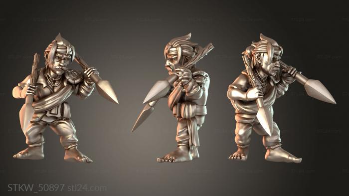 Gnome Pirate Spear Small