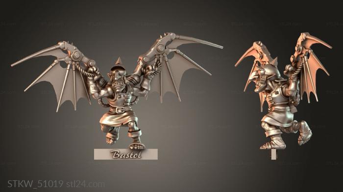 Goblin Blood Bowl Doom Diver Sprinter