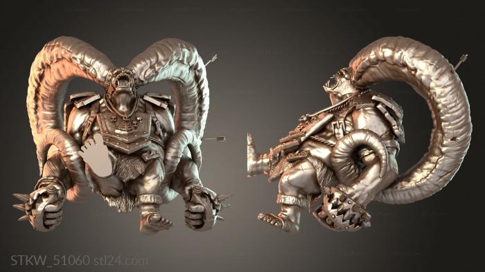 Goblin Caves Ram Troll Huge