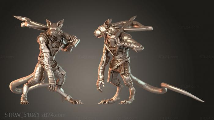 Goblin Caves Rat Folk Rogue