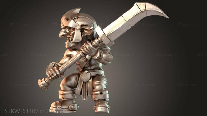 Goblin Glaive Bladed