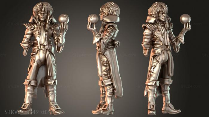 Military figurines (Goblin King Bowie, STKW_51149) 3D models for cnc