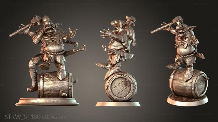 Goblin Monk Barrel