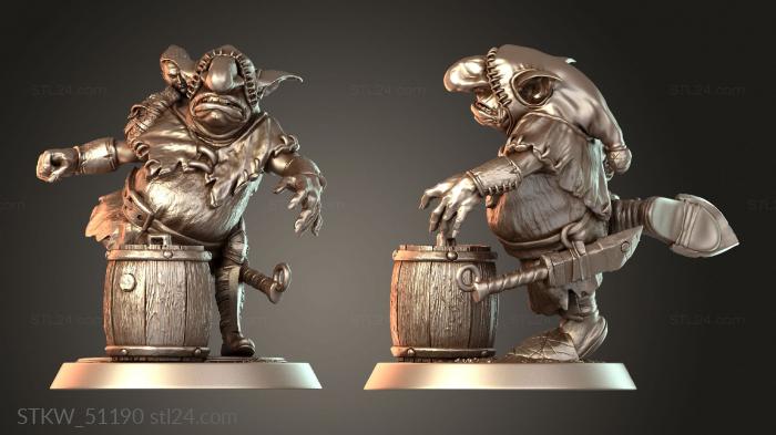 Goblin Monk Penalty Barrel