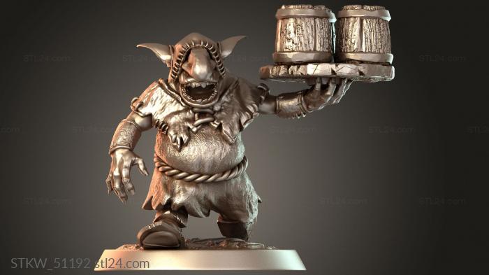 Goblin Monk Server Drinks