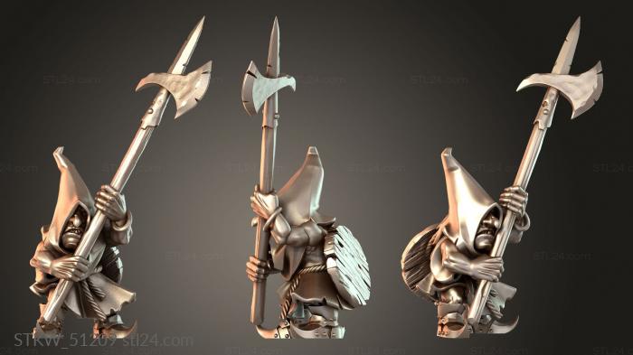 Military figurines (GOBLIN PIKE Youngblood, STKW_51209) 3D models for cnc