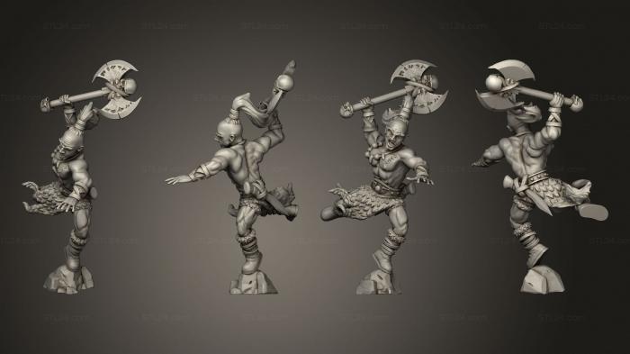 Military figurines (Desert Exiled 01, STKW_5123) 3D models for cnc