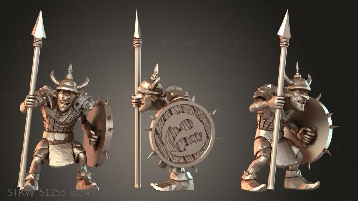 Goblin Spear Tenacious