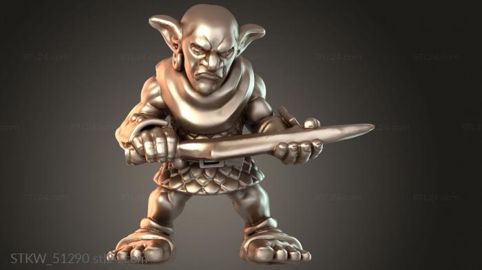 Goblin Sword Come Me Taunt