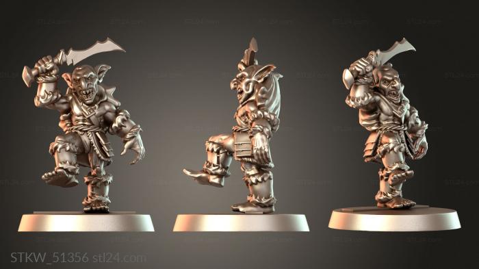 Military figurines (STKW_51356) 3D models for cnc