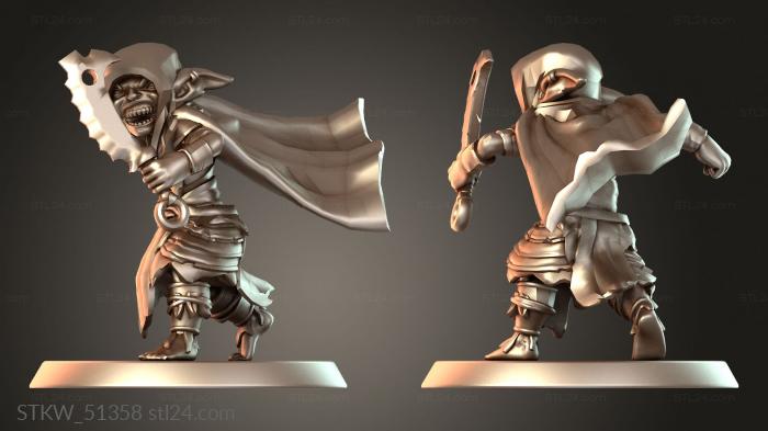 Military figurines (STKW_51358) 3D models for cnc