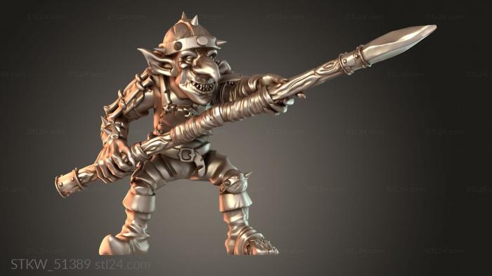 Goblins Goblin Guard with Spear
