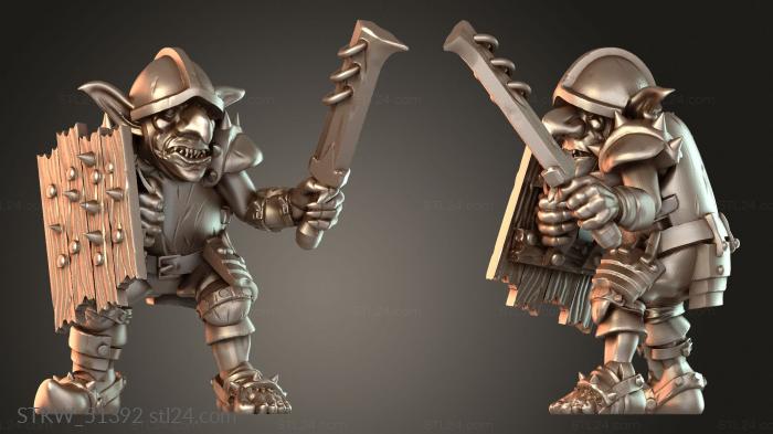 Goblins Goblin Knight with Sword