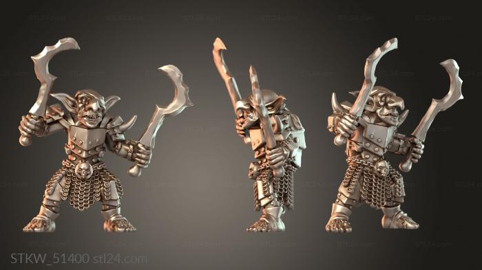 Goblins Goblin with Dual Swords
