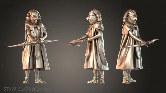 Gor Egyptian God with Bow