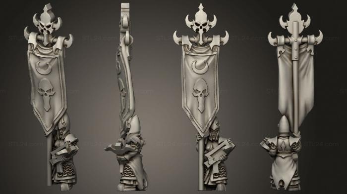 dire elf crossbow banner 1 skull