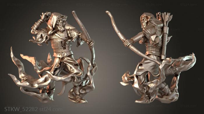 Hall Ghost King archer Battle-Worn