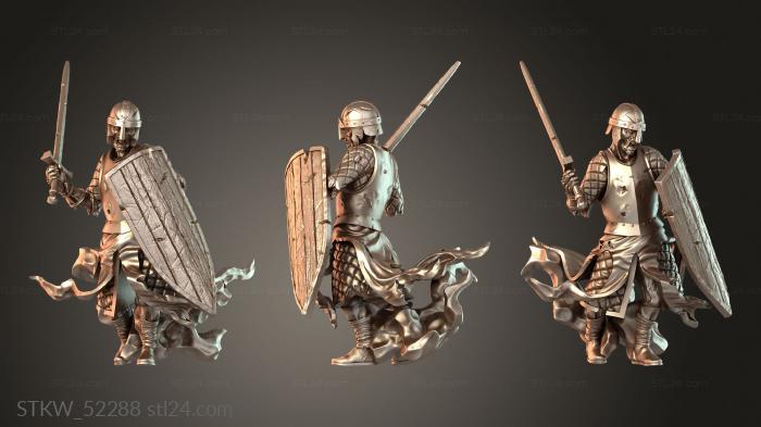 Hall Ghost King warrior Blade-Wielding