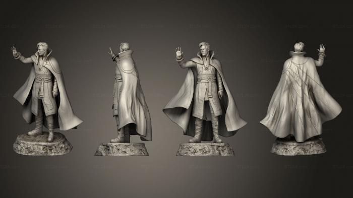 Military figurines (Doctor Strange SLS, STKW_5230) 3D models for cnc
