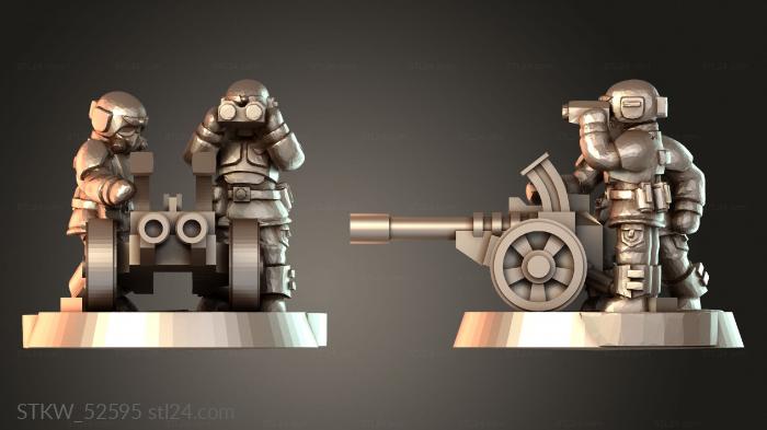 Heavy Weapon Squad Autocannon Stubber Gunners