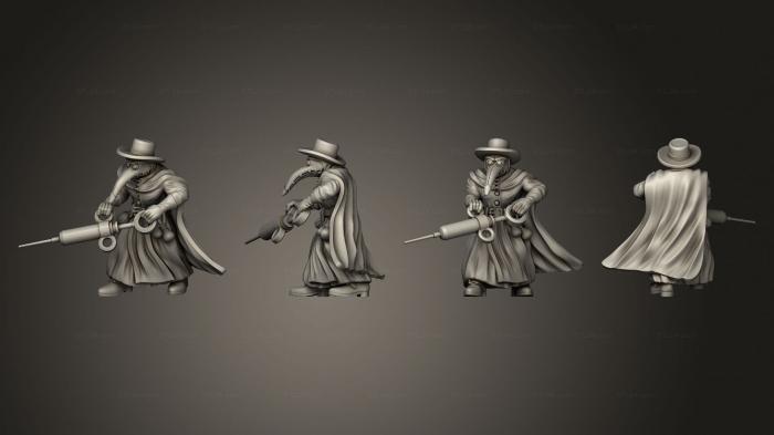 Military figurines (Dr Plague, STKW_5273) 3D models for cnc