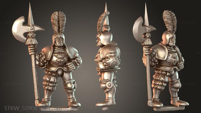 Holy roman empire halberdier