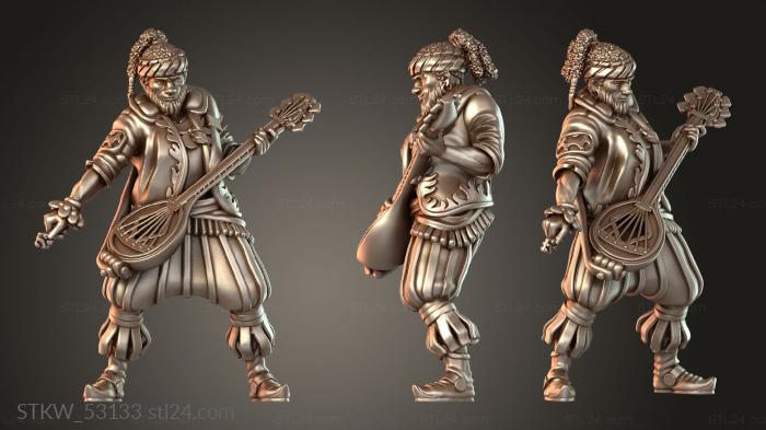 Human Bard Deck