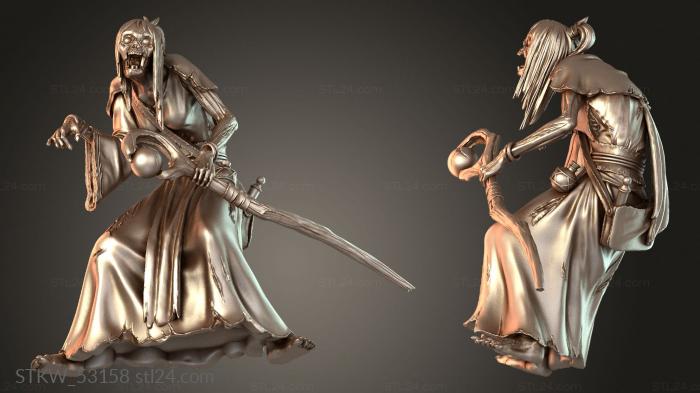 Human Mage zombie