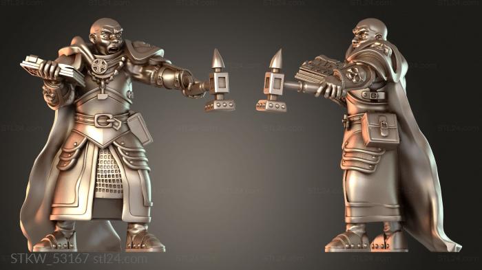 Human Male Warrior Priest