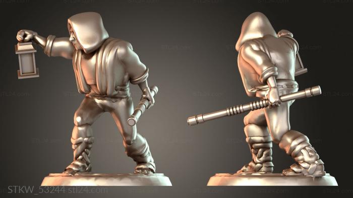 Humans Ranger man lantern out