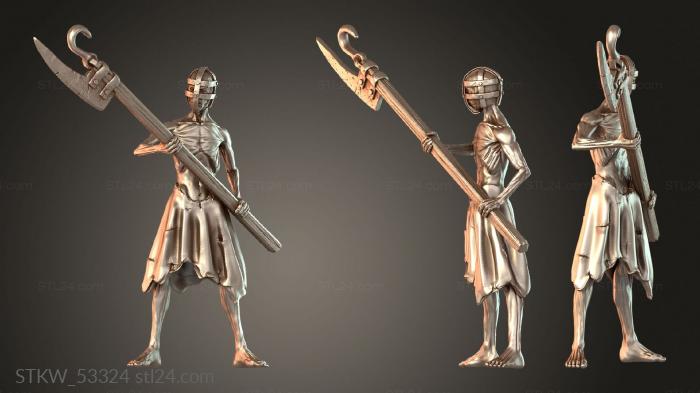 Husks with Husk Spear menacing