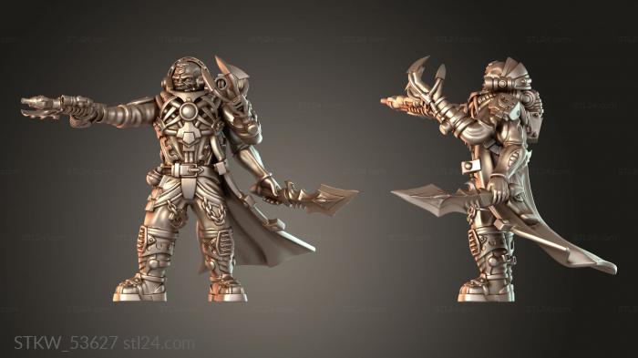 Military figurines (Imperitum rimus, STKW_53627) 3D models for cnc