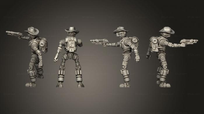 Military figurines (DROID 03, STKW_5366) 3D models for cnc