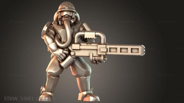 Infantry enlisted Guard determined