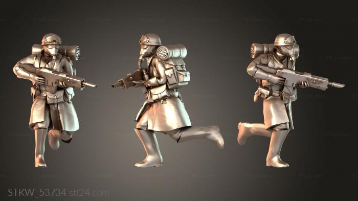 Infantry Running vigilant