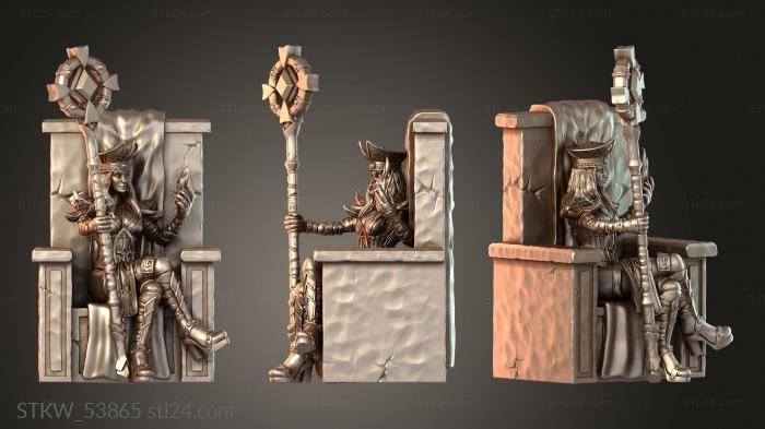 Inquisitor Female on throne